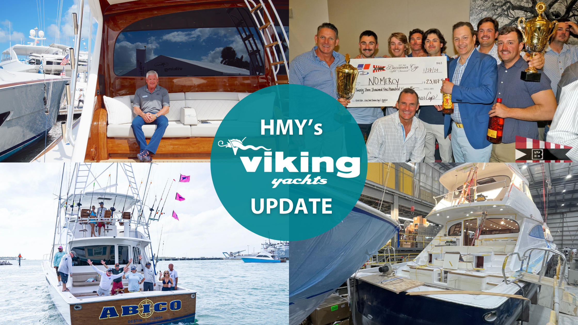 HMY's viking yachts UPDATE