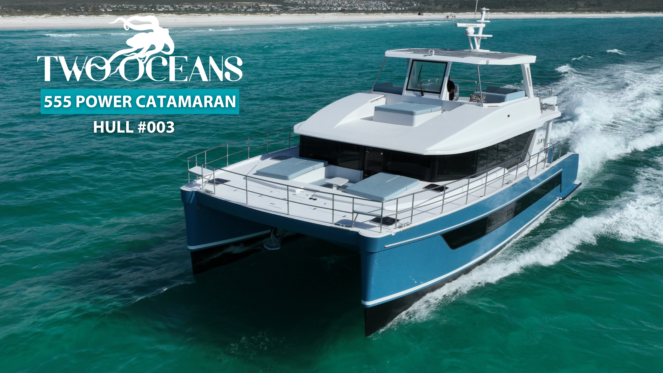 TWO OCEANS | 555 POWER CATAMARAN | HULL #033